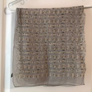 BR Made in Italy Silk Chiffon Scarf